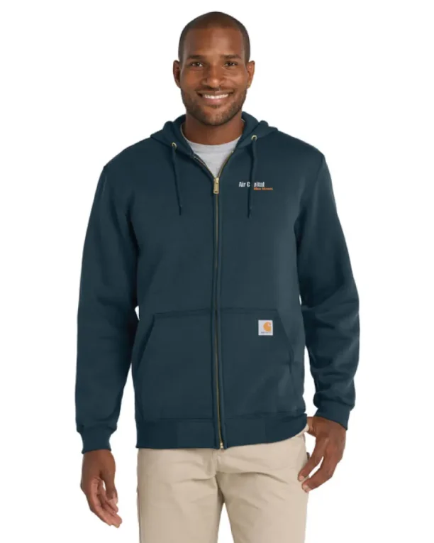 Carhartt® Midweight Hooded Zip-Front Sweatshirt