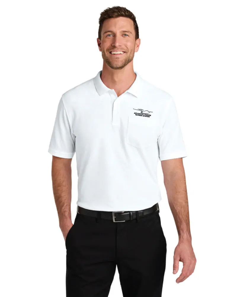 Port Authority® Wearever Signature Pique Pocket Polo